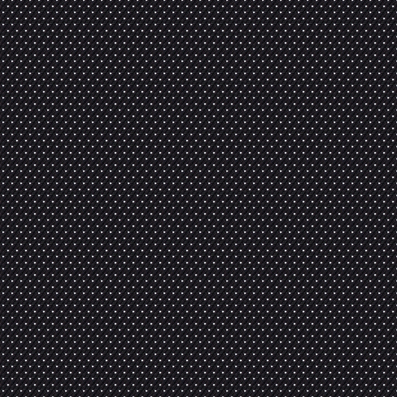 Image of a Black & White Worsted Pinpoint Merino Wool Blazers Fabric