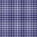 Image of a Blue & White Knit Houndstooth Giza Cotton Shirting Fabric