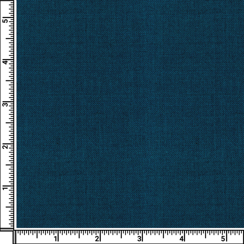 Image of a Green & Blue Worsted Twill Merino Wool Blazers Fabric