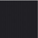 Image of a Black Worsted Stripes Merino Wool Suiting Fabric