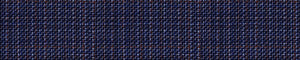 Navy-Blue & Brown Worsted Checks Merino Wool Pants Fabric