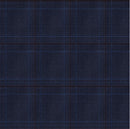 Image of a Blue & Burgundy Worsted Checks Merino Wool Suiting Fabric