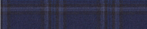 Grey & White Worsted Checks Merino Wool Suiting Fabric