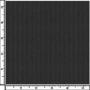 Image of a Charcoal & Grey Worsted Stripes Merino Wool Blazers Fabric