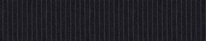 Black & White Worsted Stripes Merino Wool Suiting Fabric