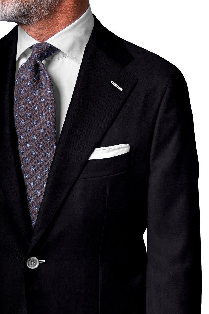 Image of a Charcoal Worsted Checks Merino Wool Blazers Fabric