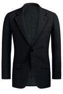 Image of a Charcoal Worsted Solids Merino Wool Blazers Fabric