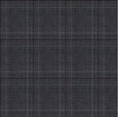 Image of a Grey & Burgundy Worsted Checks Merino Wool Pants Fabric