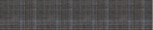 Blue Worsted Checks Merino Wool Suiting Fabric