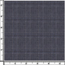 Image of a Grey Worsted Checks Merino Wool Blazers Fabric
