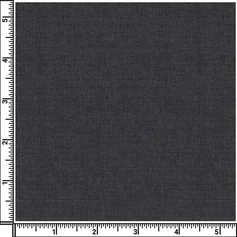 Image of a Grey Worsted Solids Merino Wool Suiting Fabric