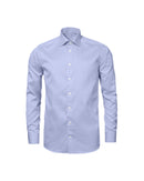 Image of a Lilac & White Satin Prints Giza Cotton Shirting Fabric