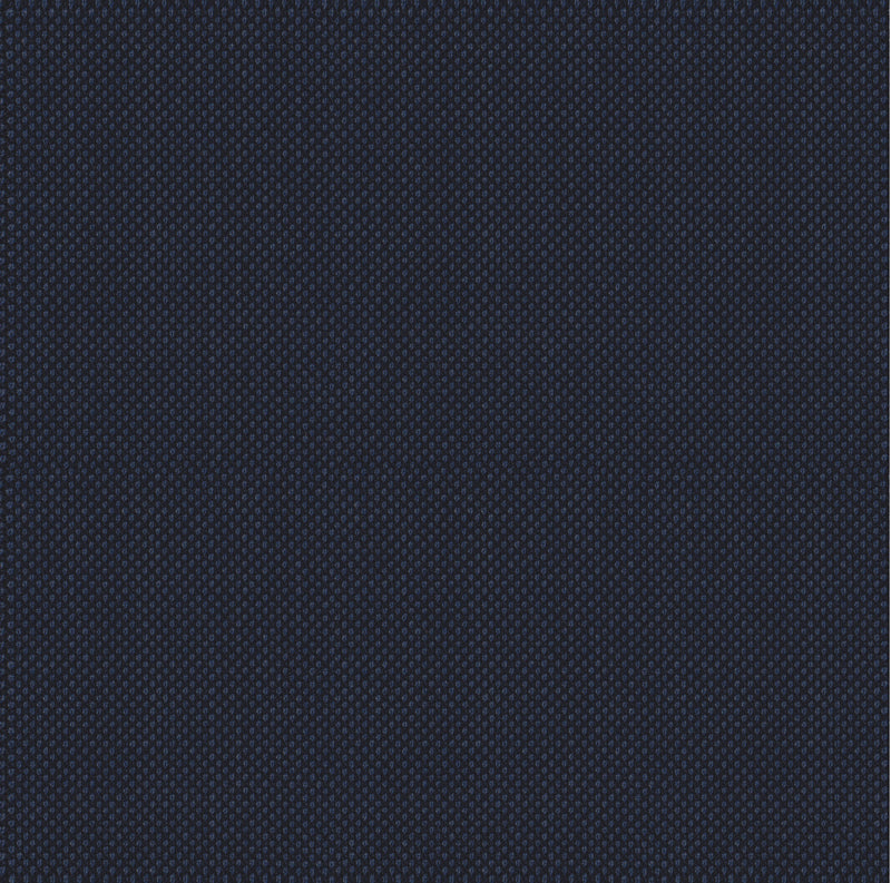 Image of a Mid-Blue Worsted Micropattern Merino Wool Suiting Fabric