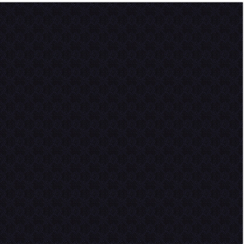 Image of a Midnight-Blue & Black Worsted Micropattern Merino Wool Suiting Fabric
