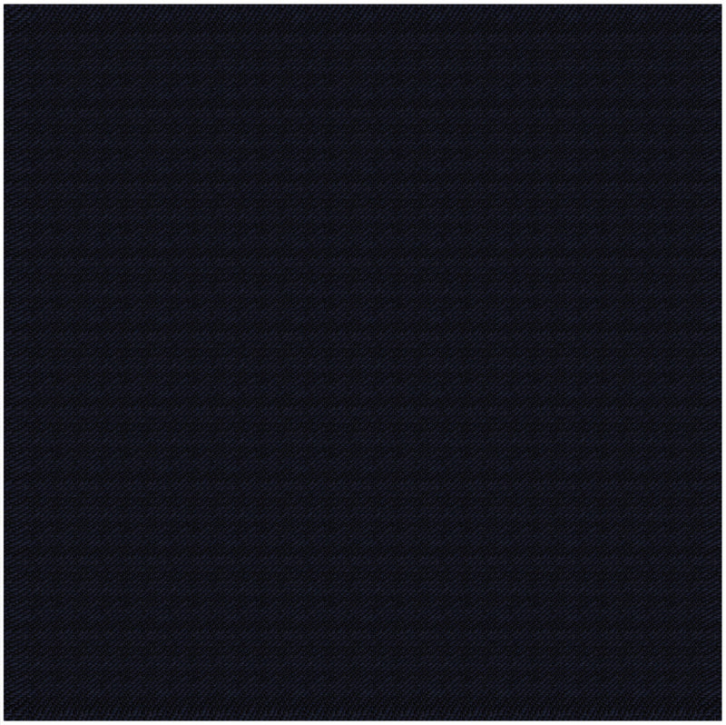 Image of a Midnight-Blue & Navy-Blue Worsted Houndstooth Merino Wool Blazers Fabric