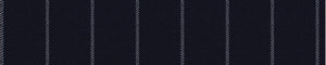Grey & White Worsted Stripes Merino Wool Suiting Fabric
