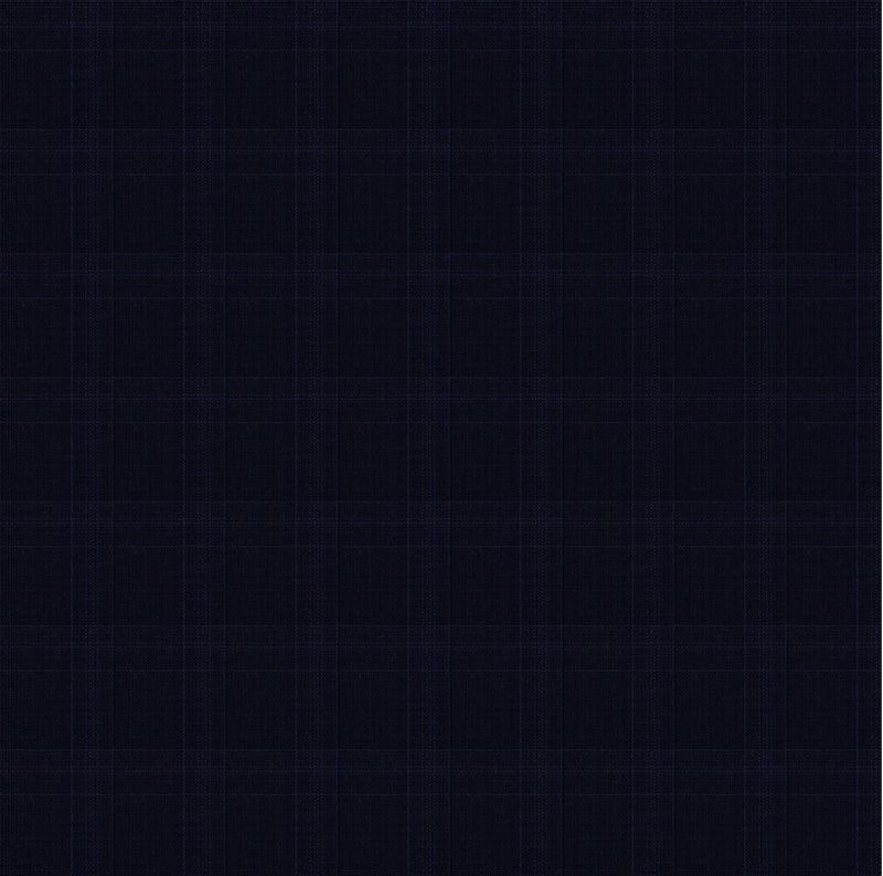 Image of a Midnight-Blue Worsted Checks Merino Wool Suiting Fabric