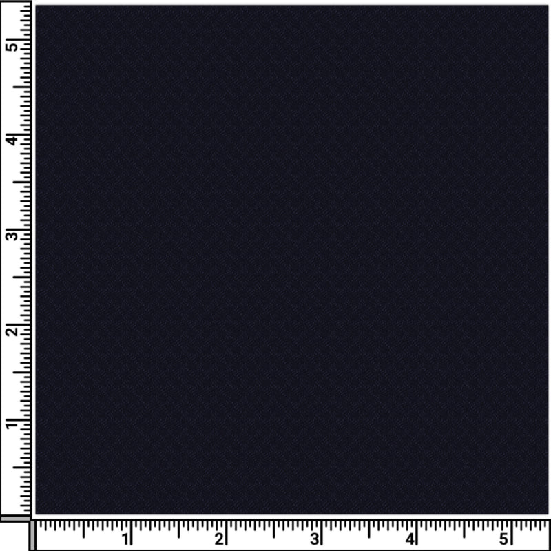 Image of a Midnight-Blue Worsted Micropattern Merino Wool Suiting Fabric