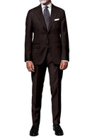 Image of a Midnight-Blue Worsted Solids Merino Wool Blazers Fabric