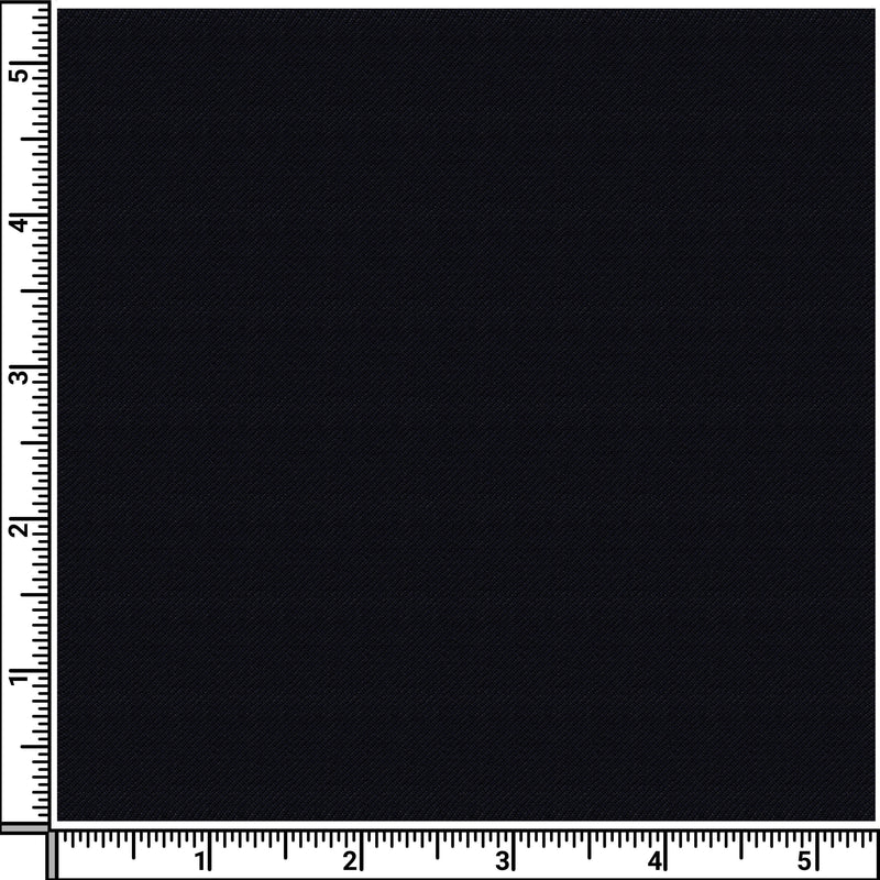 Image of a Midnight-Blue Worsted Solids Merino Wool Suiting Fabric