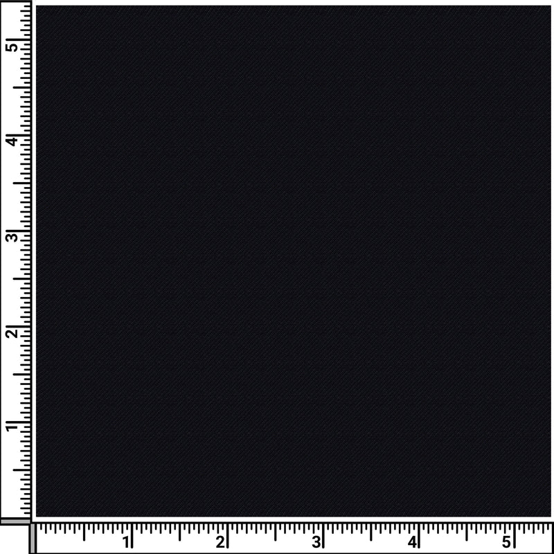 Image of a Midnight-Blue Worsted Solids Merino Wool Suiting Fabric