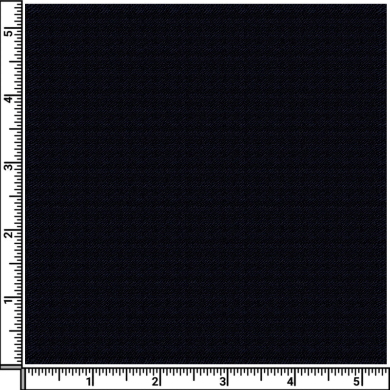 Image of a Navy-Blue & Black Worsted Houndstooth Merino Wool Pants Fabric