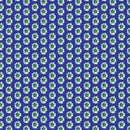 Image of a Navy-Blue & Green Satin Prints Giza Cotton Shirting Fabric