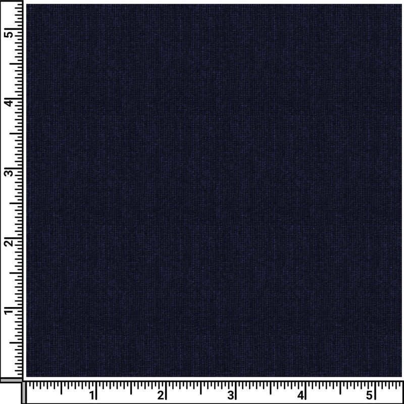 Image of a Navy-Blue Worsted Micropattern Merino Wool Pants Fabric
