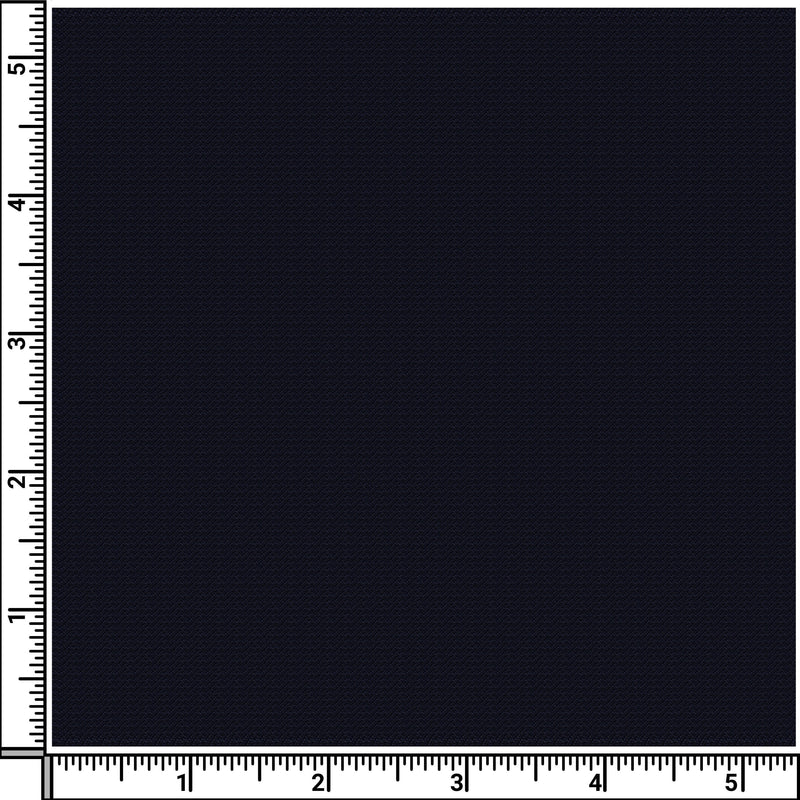 Image of a Navy-Blue Worsted Solids Merino Wool Suiting Fabric