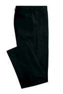 Image of a Olive-Green Worsted Twill Merino Wool Pants Fabric