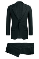 Image of a Olive-Green Worsted Twill Merino Wool Suiting Fabric