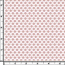 Image of a Pink & Turquoise Satin Prints Giza Cotton Shirting Fabric