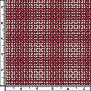 Image of a Red & Brown Satin Prints Giza Cotton Shirting Fabric