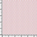 Image of a Red & White Satin Prints Giza Cotton Shirting Fabric