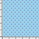 Image of a Sky-Blue & Blue Poplin Prints Giza Cotton Shirting Fabric