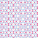 Image of a Sky-Blue & Pink End on End Prints Cotton Linen Blend Shirting Fabric