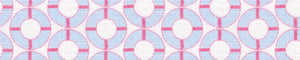 Sky-Blue & White End on End Prints Cotton Linen Blend Shirting Fabric