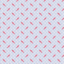 Image of a Sky-Blue & Red Poplin Prints Giza Cotton Shirting Fabric