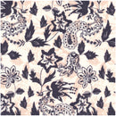Image of a White & Charcoal End on End Prints Cotton Linen Blend Shirting Fabric