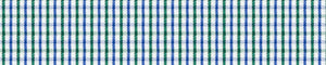 Blue & Brown Poplin Checks Giza Cotton Shirting Fabric