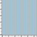 Image of a Blue & Green Poplin Stripes Giza Cotton Shirting Fabric
