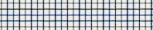Blue & Red Twill Checks Giza Cotton Shirting Fabric