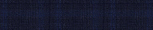 Grey & Mid-Blue Worsted Checks Merino Wool Blazers Fabric