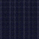 Image of a Blue & Mid-Blue Worsted Checks Merino Wool Pants Fabric