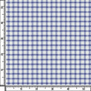 Image of a Blue & White Dobby Checks Giza Cotton Shirting Fabric