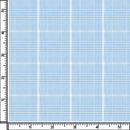 Image of a Blue & White Dobby Checks Giza Cotton Shirting Fabric