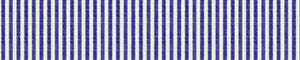 Blue & White Dobby Checks Cotton Linen Blend Shirting Fabric