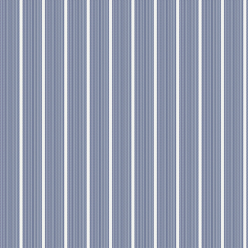 Image of a Blue & White Dobby Stripes Giza Cotton Shirting Fabric
