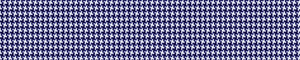 Blue & White Knit Houndstooth Giza Cotton Shirting Fabric