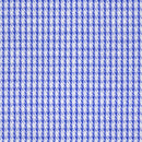 Image of a Blue & White Knit Micropattern Giza Cotton Shirting Fabric